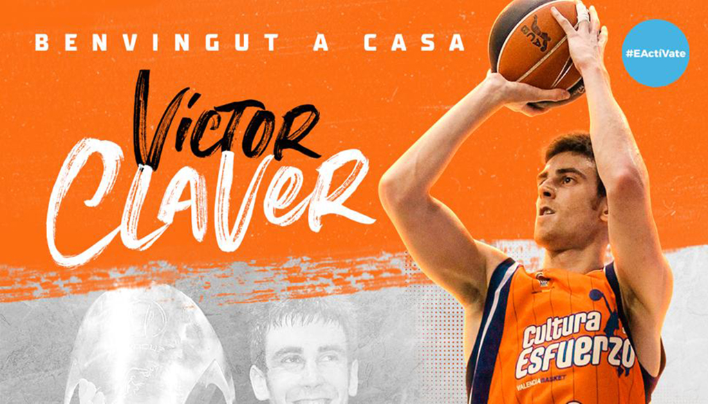 Víctor Claver es nuevo jugador del Valencia Basket